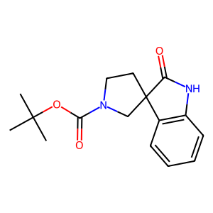 CAS: 205383-87-5 | OR92126 | tert-Butyl 2-oxospiro[indoline-3,3'-pyrrolidine]-1'-carboxylate