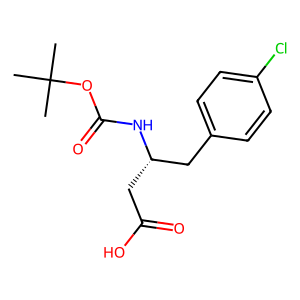 CAS: 218608-96-9 | OR92127 | (R)-3-((tert-Butoxycarbonyl)amino)-4-(4-chlorophenyl)butanoic acid