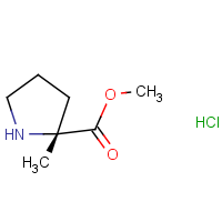 CAS: 109837-32-3 | OR921329 | Methyl (2r)-2-methylpyrrolidine-2-carboxylate hydrochloride