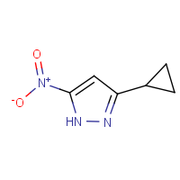 CAS:326827-23-0 | OR922033 | 3-Cyclopropyl-5-nitro-1H-pyrazole