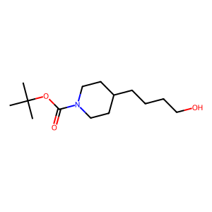 CAS: 142355-83-7 | OR92298 | tert-Butyl 4-(4-hydroxybutyl)piperidine-1-carboxylate