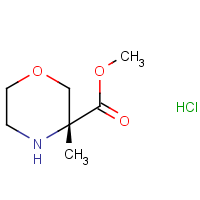CAS: 1434126-90-5 | OR923430 | (R)-Methyl 3-methylmorpholine-3-carboxylate hydrochloride