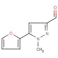 CAS: 876728-40-4 | OR9237 | 5-(Fur-2-yl)-1-methyl-1H-pyrazole-3-carboxaldehyde