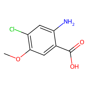 CAS: 181434-76-4 | OR92463 | 2-Amino-4-chloro-5-methoxybenzoic acid