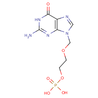 CAS:66341-16-0 | OR9250T | 2-[(2-Amino-1,6-dihydro-6-oxo-9H-purin-9-yl)methoxy]ethyl dihydrogen phosphate