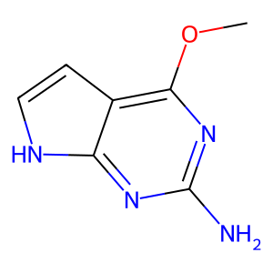 CAS: 84955-32-8 | OR92520 | 4-Methoxy-7H-pyrrolo[2,3-d]pyrimidin-2-amine