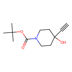 CAS: 275387-83-2 | OR92619 | 4-Ethynyl-1-tert-butoxycarbonylpiperidin-4-ol