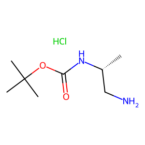 CAS: 1217631-35-0 | OR92680 | tert-Butyl (R)-(1-aminopropan-2-yl)carbamate hydrochloride