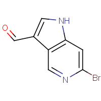 CAS: 1000341-75-2 | OR927220 | 6-Bromo-1H-pyrrolo[3,2-c]pyridine-3-carbaldehyde
