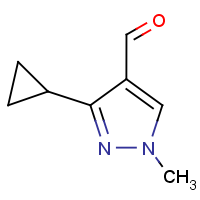 CAS: 902837-67-6 | OR927484 | 3-Cyclopropyl-1-methyl-1H-pyrazole-4-carbaldehyde
