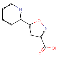 CAS: 893638-37-4 | OR927554 | 5-(2-Pyridyl)isoxazole-3-carboxylic acid