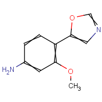 CAS:198821-79-3 | OR927626 | 3-Methoxy-4-(1,3-oxazol-5-yl)aniline