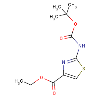 CAS:189512-01-4 | OR927669 | Ethyl 2-amino-1,3-thiazole-4-carboxylate, 2-BOC protected