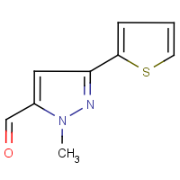 CAS: 879896-48-7 | OR9283 | 1-Methyl-3-(thien-2-yl)-1H-pyrazole-5-carboxaldehyde