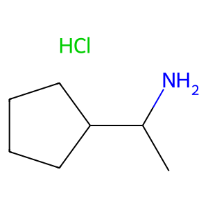 CAS: 150812-09-2 | OR92831 | 1-Cyclopentylethan-1-amine hydrochloride