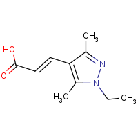 CAS: 514800-93-2 | OR928429 | 3-(1-Ethyl-3,5-dimethyl-1H-pyrazol-4-yl)prop-2-enoic acid