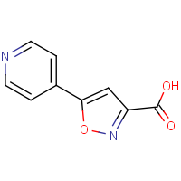 CAS: 893638-41-0 | OR928917 | 5-(Pyridin-4-yl)-1,2-oxazole-3-carboxylic acid
