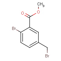 CAS:90721-58-7 | OR928929 | Methyl 2-bromo-5-(bromomethyl)benzoate