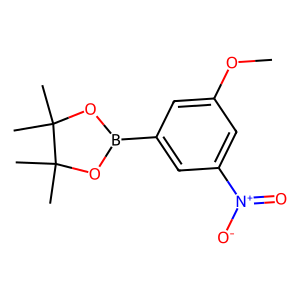 CAS: 1036990-22-3 | OR92980 | 2-(3-Methoxy-5-nitrophenyl)-4,4,5,5-tetramethyl-1,3,2-dioxaborolane
