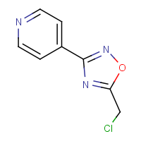 CAS: 50737-35-4 | OR929999 | 4-[5-(Chloromethyl)-1,2,4-oxadiazol-3-yl]pyridine