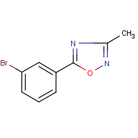 CAS: 160377-58-2 | OR9301 | 5-(3-Bromophenyl)-3-methyl-1,2,4-oxadiazole