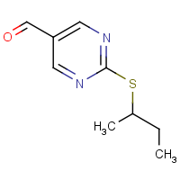 CAS: 915920-24-0 | OR930245 | 2-(Sec-butylthio)pyrimidine-5-carbaldehyde