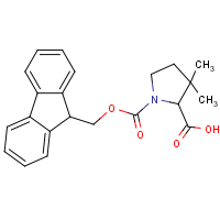 CAS: 1310680-20-6 | OR930744 | (R,S)-Fmoc-3,3-dimethyl-pyrrolidine-2-carboxylic acid