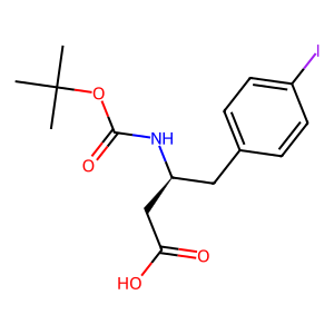 CAS: 270065-71-9 | OR93101 | (S)-3-((tert-Butoxycarbonyl)amino)-4-(4-iodophenyl)butanoic acid