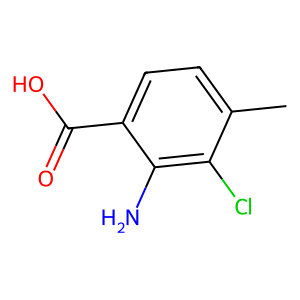 CAS: 27696-37-3 | OR93102 | 2-Amino-3-chloro-4-methylbenzoic acid