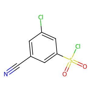 CAS: 1131397-77-7 | OR93130 | 3-Chloro-5-cyanobenzene-1-sulfonyl chloride