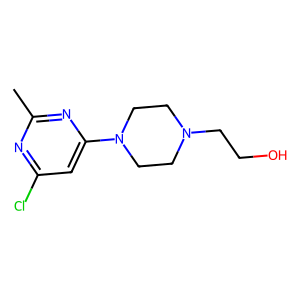 CAS: 127116-19-2 | OR93199 | 2-(4-(6-Chloro-2-methylpyrimidin-4-yl)piperazin-1-yl)ethanol