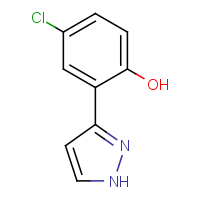 CAS:18704-67-1 | OR932655 | 4-Chloro-2-(1H-pyrazol-3-yl)phenol