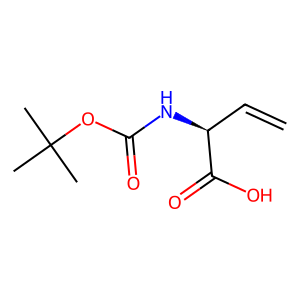 CAS: 91028-39-6 | OR93299 | (S)-2-((tert-Butoxycarbonyl)amino)but-3-enoic acid