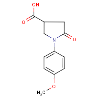 CAS: 56617-47-1 | OR9334 | 1-(4-Methoxyphenyl)-5-oxopyrrolidine-3-carboxylic acid