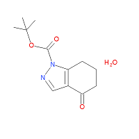 CAS: 955406-75-4 | OR935063 | 4-Oxo-4,5,6,7-tetrahydro-indazole-1-carboxylic acid tert-butyl ester hydrate