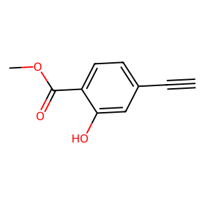 CAS: 216443-97-9 | OR93520 | Methyl 4-ethynyl-2-hydroxybenzoate
