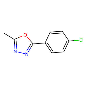 CAS: 22815-98-1 | OR93537 | 2-(4-Chlorophenyl)-5-methyl-1,3,4-oxadiazole