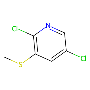 CAS: 1416713-50-2 | OR93609 | 2,5-Dichloro-3-(methylthio)pyridine