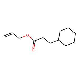 CAS: 2705-87-5 | OR93655 | Allyl 3-cyclohexylpropanoate