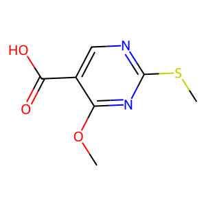 CAS: 84332-06-9 | OR93904 | 4-Methoxy-2-(methylthio)pyrimidine-5-carboxylic acid