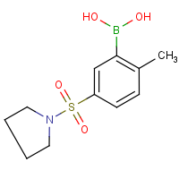 CAS: 871333-01-6 | OR9391 | 2-Methyl-5-(pyrrolidin-1-ylsulphonyl)benzeneboronic acid