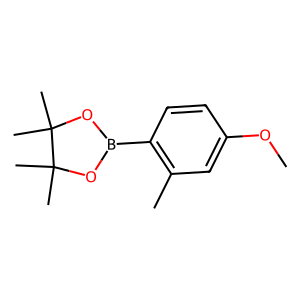 CAS: 214360-68-6 | OR93970 | 2-(4-Methoxy-2-methylphenyl)-4,4,5,5-tetramethyl-1,3,2-dioxaborolane