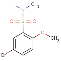 CAS:871269-17-9 | OR9401 | 5-Bromo-2-methoxy-N-methylbenzenesulphonamide