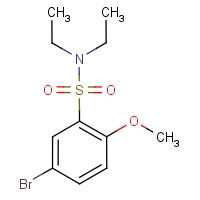 CAS:428471-30-1 | OR9404 | 5-Bromo-N,N-diethyl-2-methoxybenzenesulphonamide