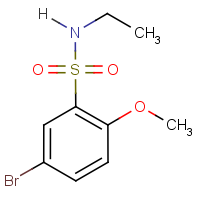 CAS:717892-29-0 | OR9406 | 5-Bromo-N-ethyl-2-methoxybenzenesulphonamide