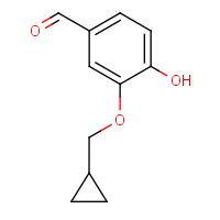 CAS:25934-52-5 | OR940968 | 3-(Cyclopropylmethoxy)-4-hydroxybenzaldehyde