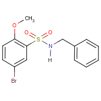 CAS: 446308-82-3 | OR9413 | N-Benzyl-N-5-bromo-2-methoxybenzenesulphonamide