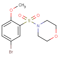 CAS: 325809-68-5 | OR9415 | 4-Bromo-2-(morpholin-4-ylsulphonyl)anisole