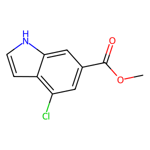CAS: 885522-78-1 | OR94151 | Methyl 4-chloro-1H-indole-6-carboxylate