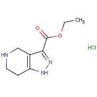 CAS: 1211512-51-4 | OR941599 | 4,5,6,7-Tetrahydro-1h-pyrazolo[4,3-c]pyridine-3-carboxylic acid ethyl ester hydrochloride